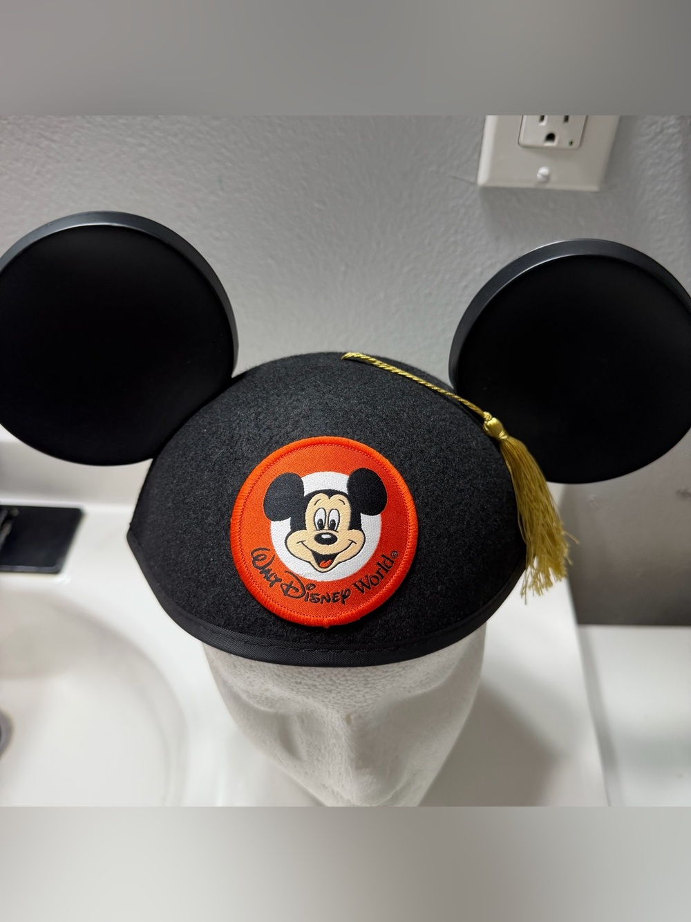 Disney Mickey Mouse graduation ear hat